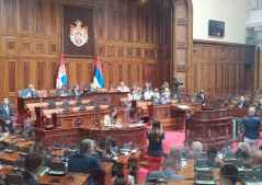 13. јул 2021. Осмо ванредно заседање Народне скупштине Републике Србије у Дванаестом сазиву